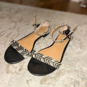 J Crew Strappy Low Heels